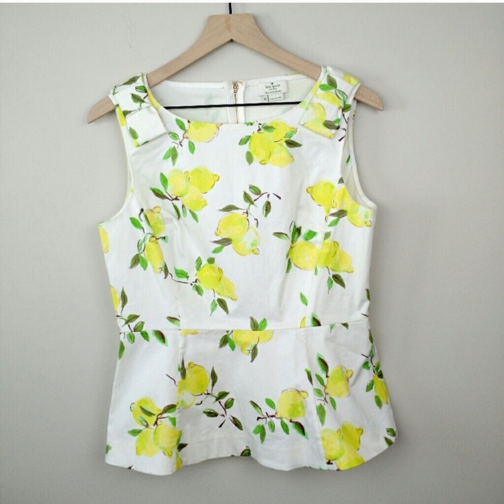 🍋💛✨ Kate Spade Lemon Blouse!